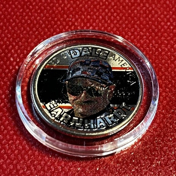 Dale Earnhardt Sr Colorized 2001 North Carolina First Flight State Quarter w Box - Picture 2 of 4